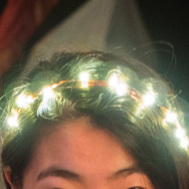 FUNNY HAT FRIDAY: 30 second NYE Fairylights Circlet and Henna